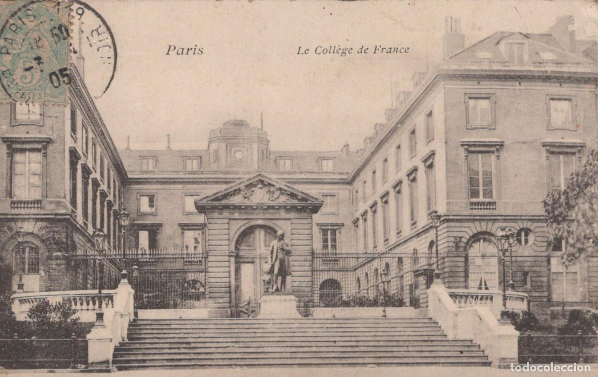 Cartoline: Paris Le Coll&egrave;ge de France historic architecture building view *YAG684