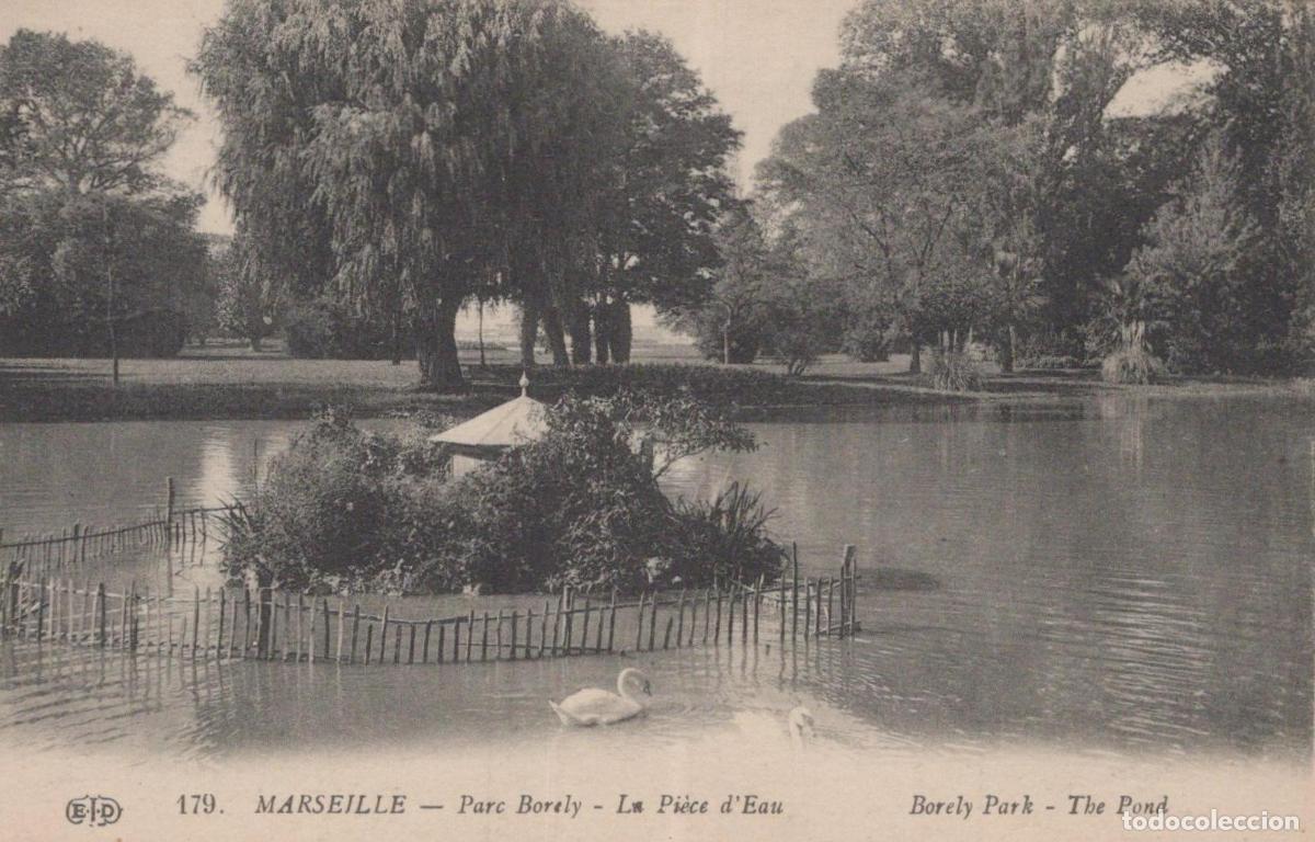 Postales: France Marseille Parc Borely Pi&egrave;ce D Eau *YAG745