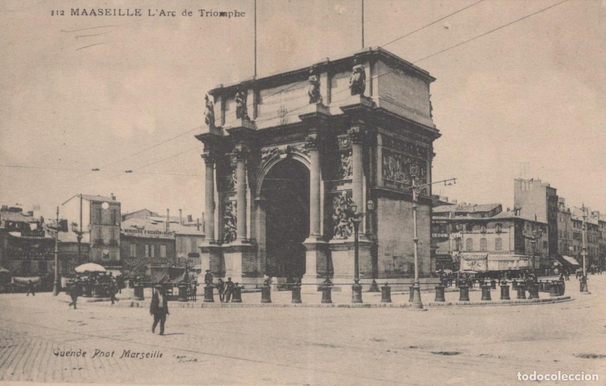 Postales: France Marseille Arc de Triomphe Architecture *YAG766