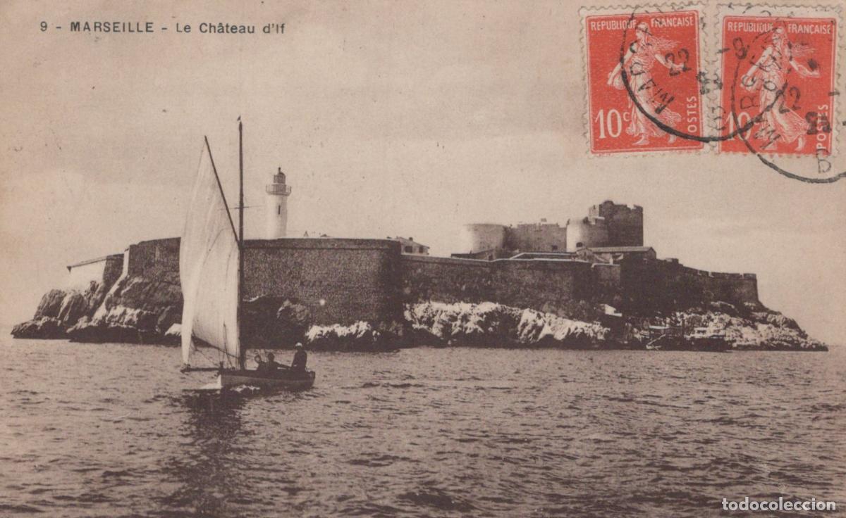Postais: France Marseille Ch&acirc;teau D If Insulaire *YAG833
