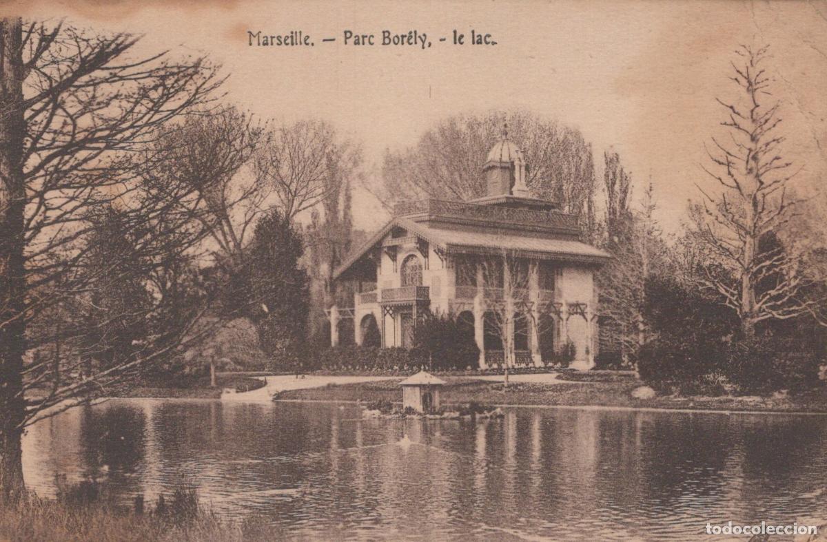 Cartoline: France Marseille Parc Bor&eacute;ly Lac et Pavillon Architecture *YAG843