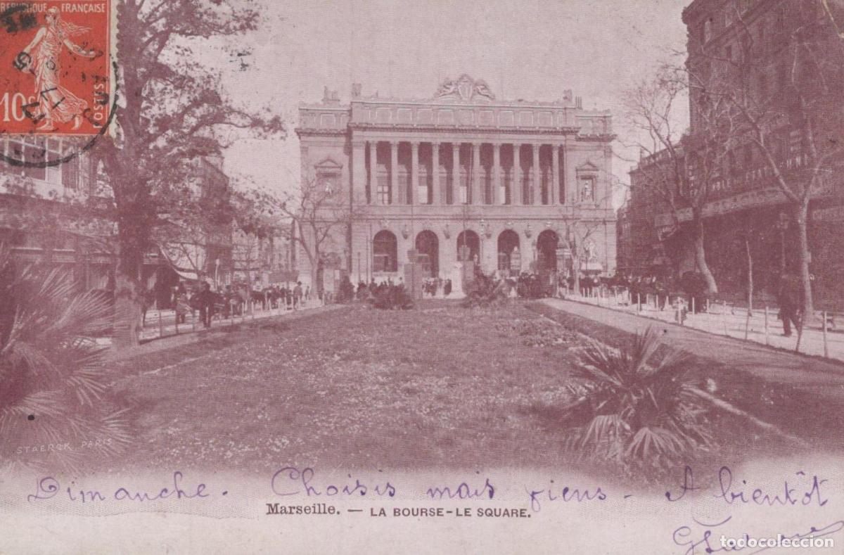 Cartoline: France Marseille Palais de la Bourse *YAG836