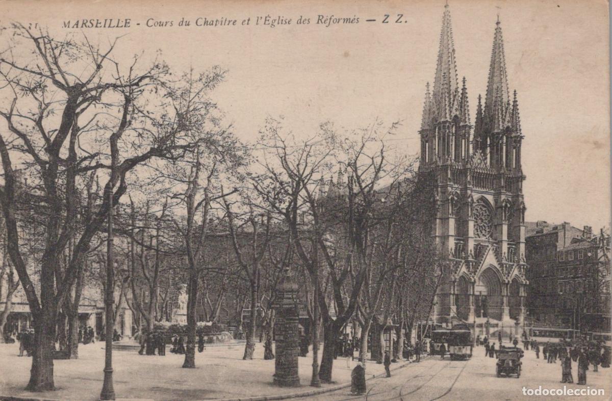 Postales: France Marseille Provence Alpes &Eacute;glise des R&eacute;form&eacute;s Cours Chapitre *YAG860