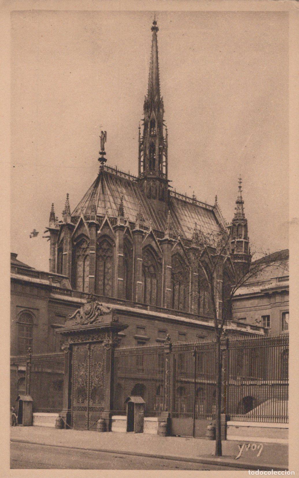 Postais: Sainte-Chapelle and Palace of Justice Gate, Paris, France *YAG884