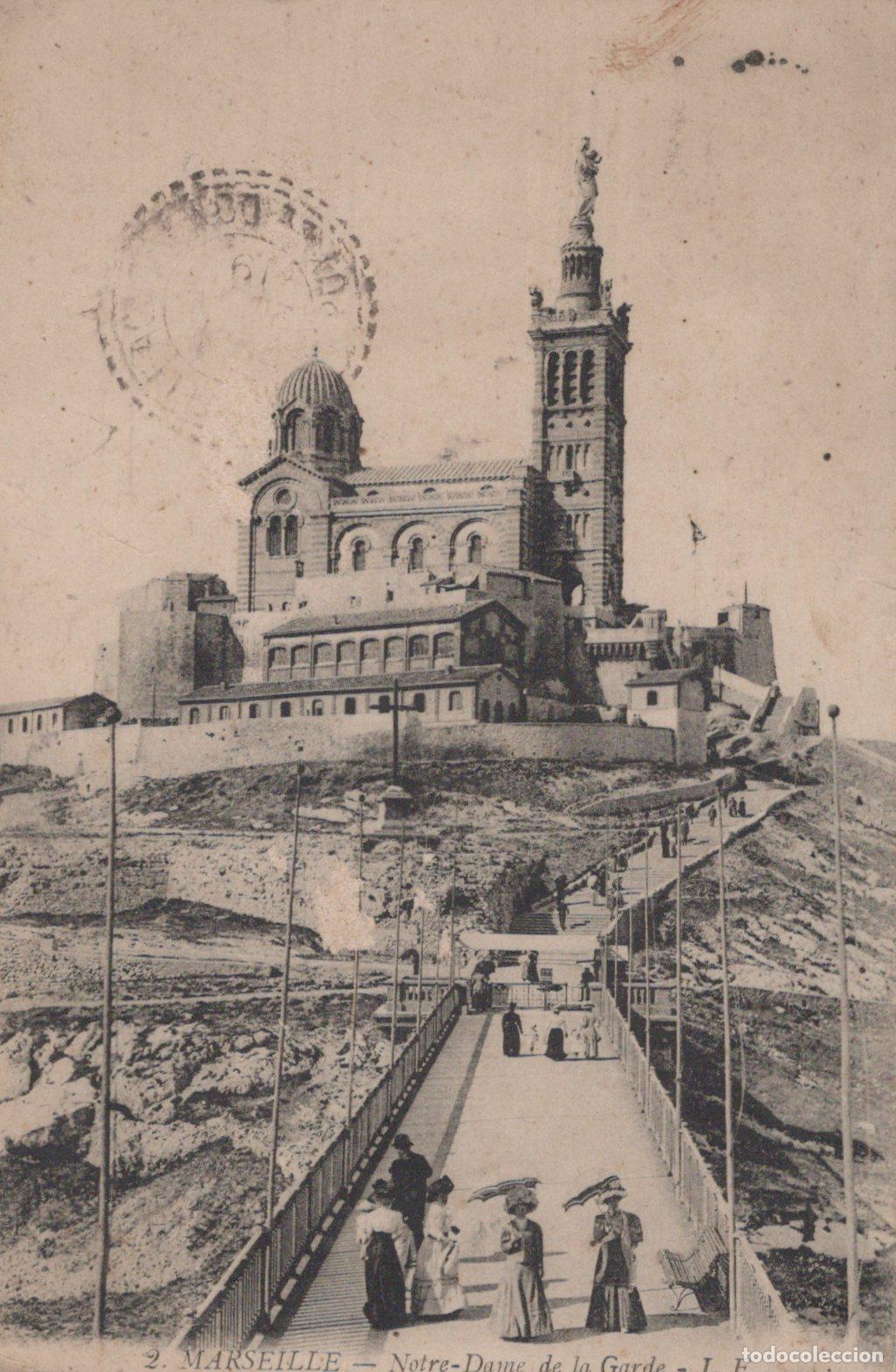 Cartes Postales: France Marseille Basilique Notre Dame de la Garde Pont *YAG919