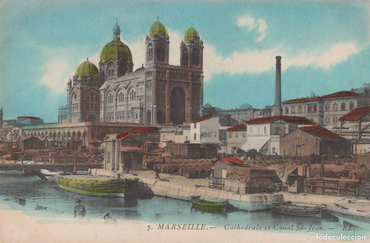 Postales: France Marseille Cath&eacute;drale Canal St Jean *YAG972