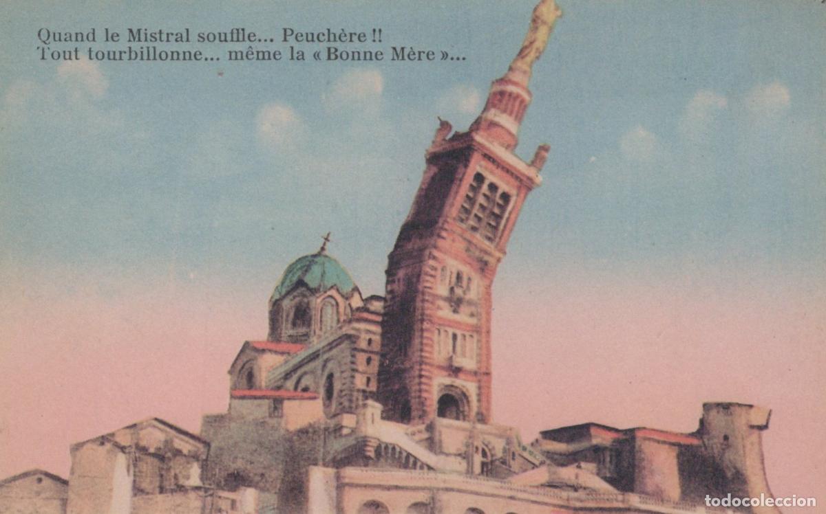 Postales: France Marseille Notre Dame de la Garde Humoristique *YAG997