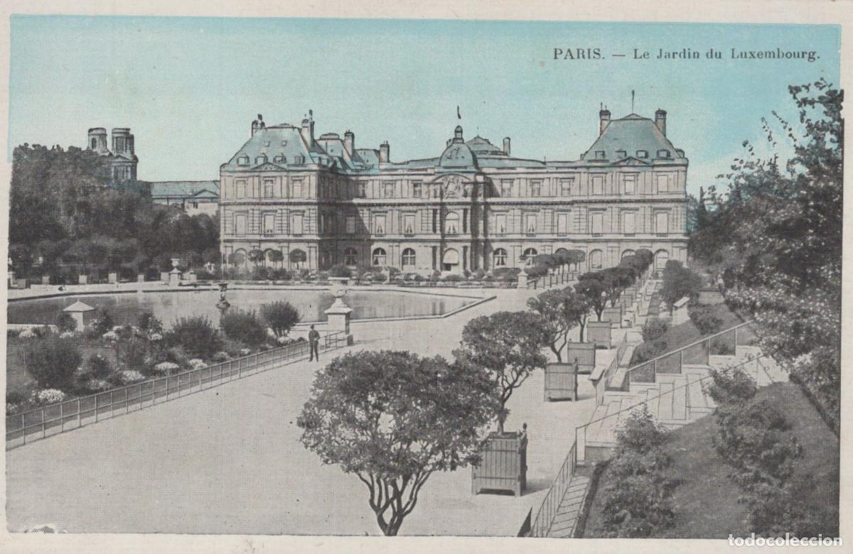 Postales: Paris Luxembourg Palace Gardens View, France *YAG982