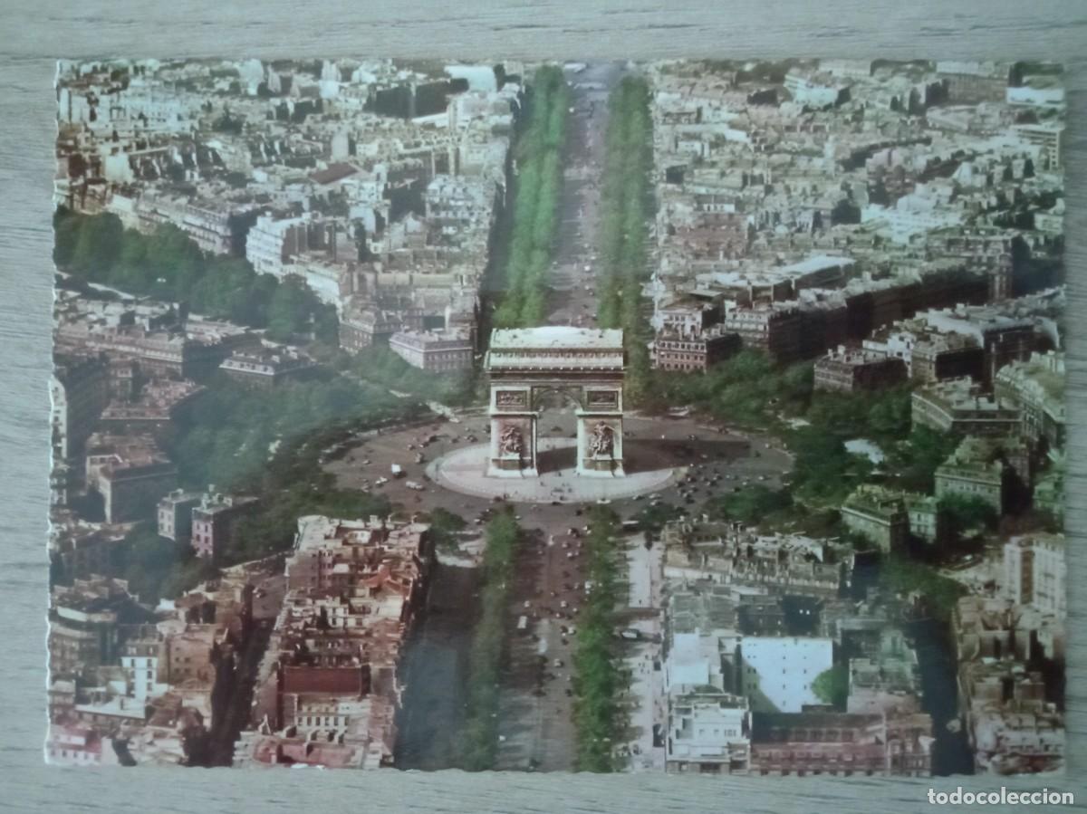 Postales: PARIS, EL ARCO DEL TRIUNFO