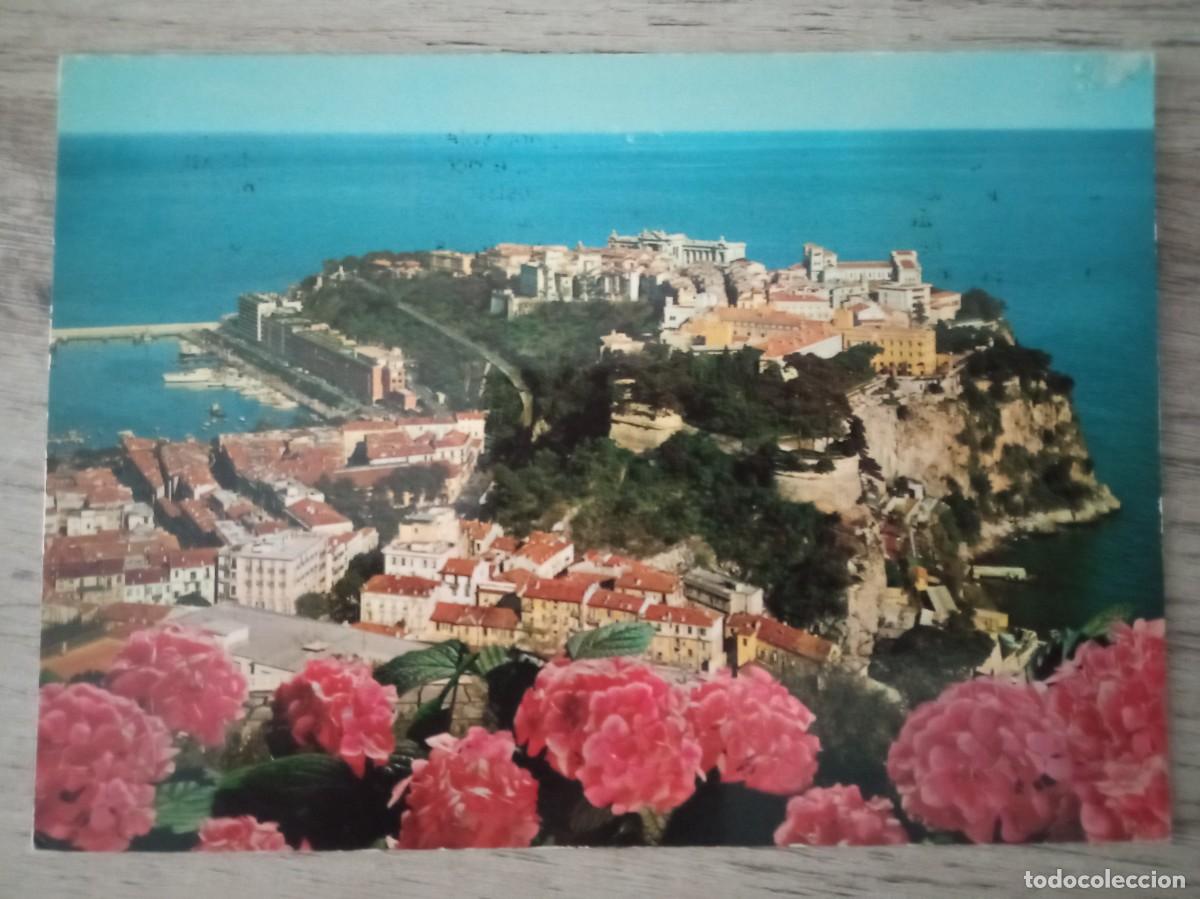 Postales: PRINCIPADO DE M&Oacute;NACO, CON SELLO Y MATASELLOS ESPECIAL