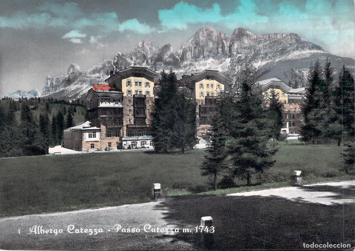 Postales: Postal de Hotel Carezza en el Paso Karer Alpes Italianos