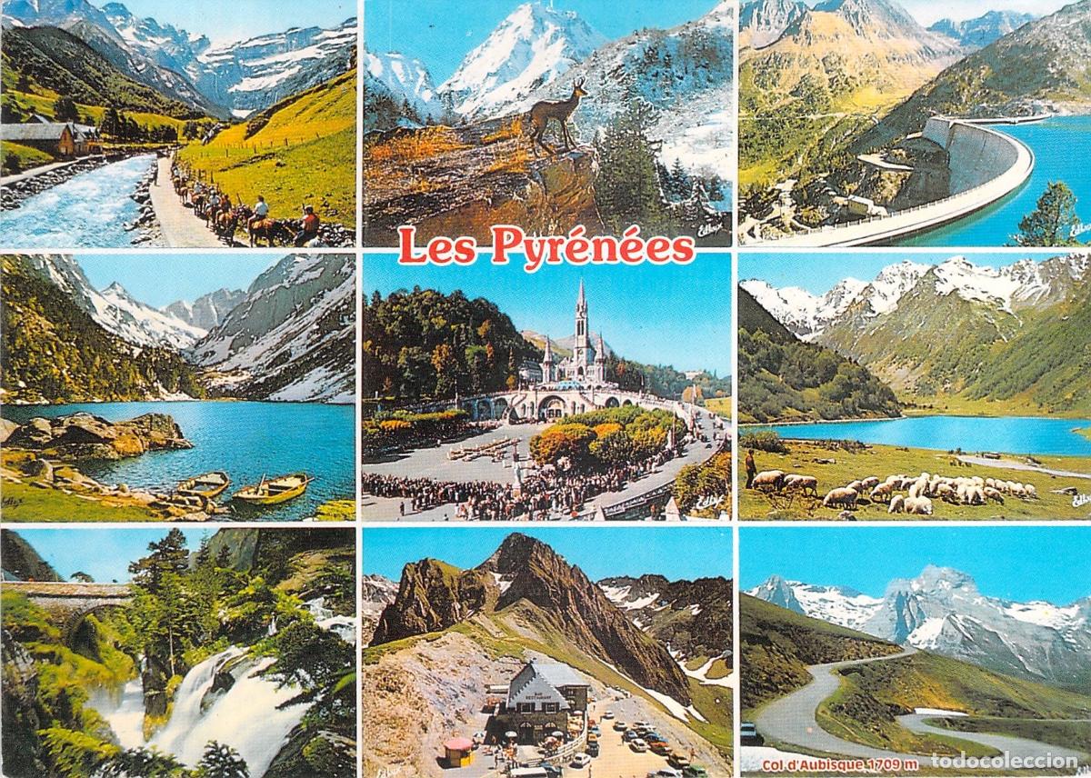 Postales: Postal de paisajes de los Pirineos, Francia