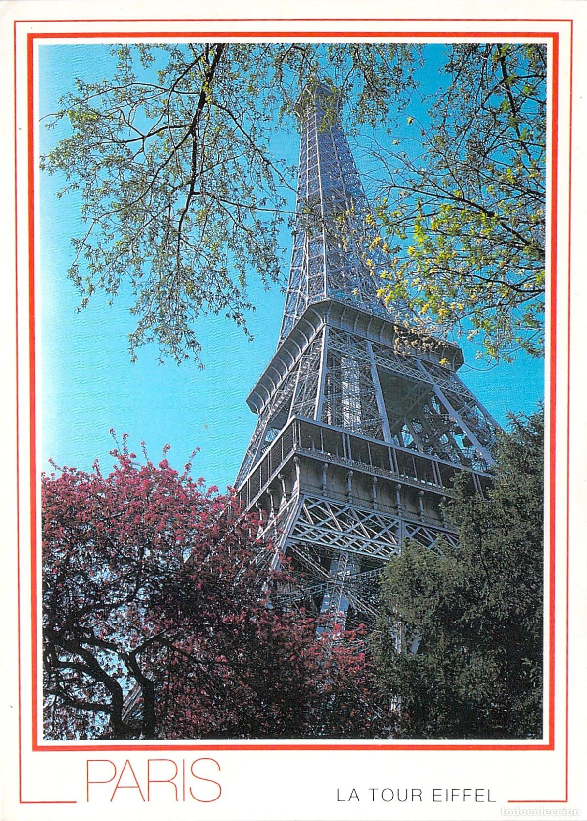 Postkarten: Postal de la Torre Eiffel en Par&iacute;s
