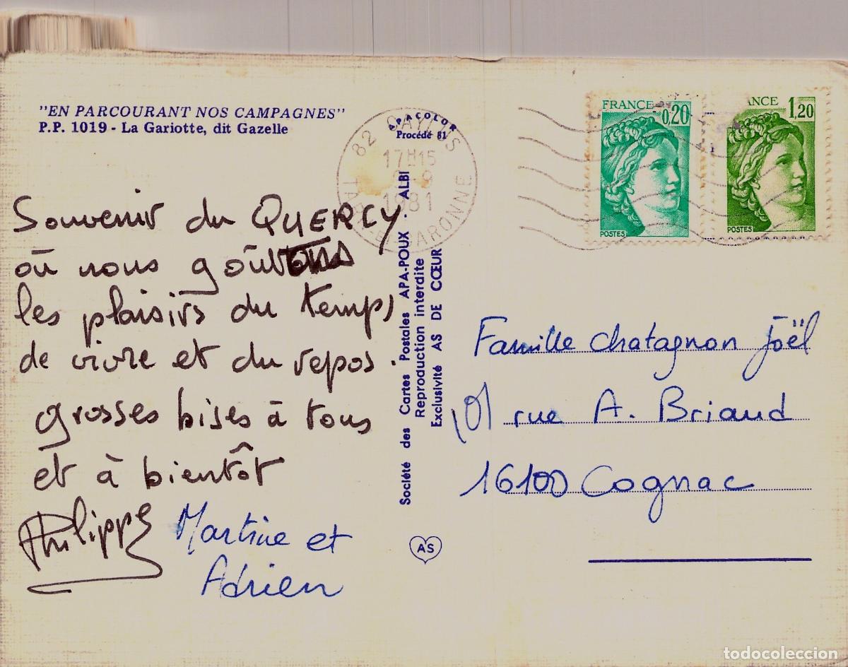 Postales: Postal de La Gariotte en Quercy, Francia - Foto 2