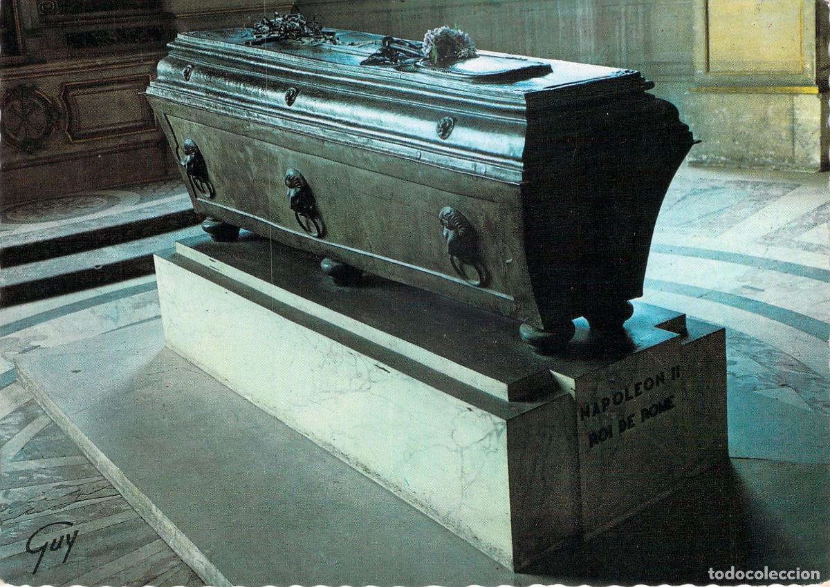 Postkarten: Postal del sepulcro de Napole&oacute;n II en Los Inv&aacute;lidos de Par&iacute;s