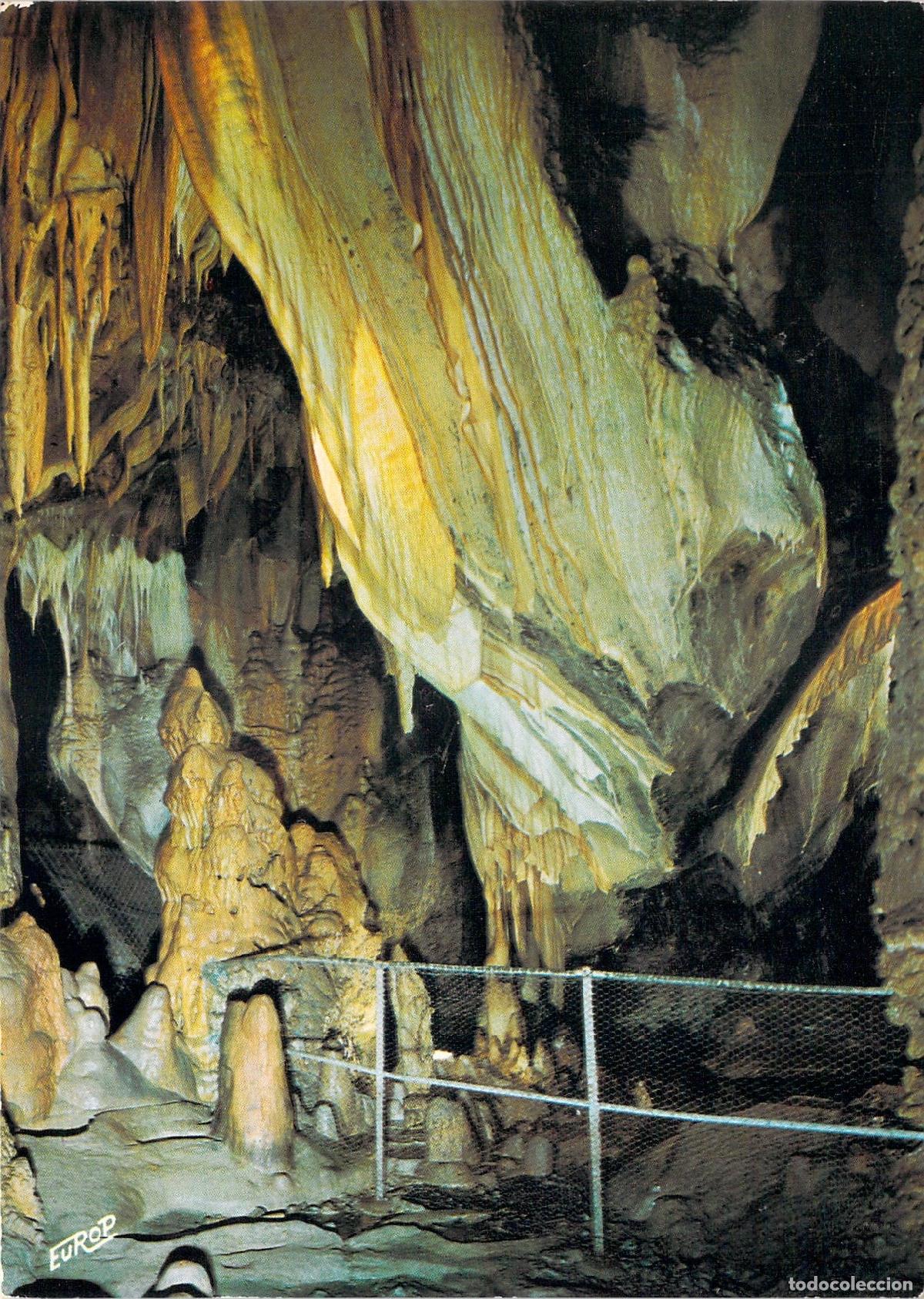 Postkarten: Postal de las Cuevas de Isturitz y Oxocelhaya en el Pa&iacute;s Vasco