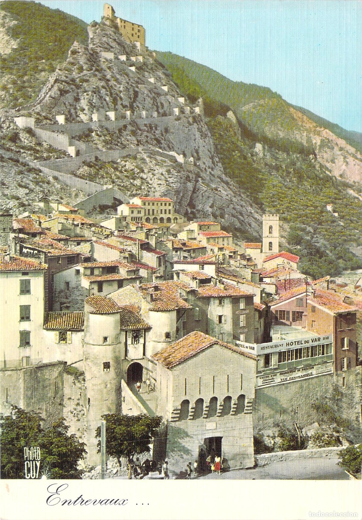 Postales: Postal de Entrevaux Francia pueblo fortificado de Vauban