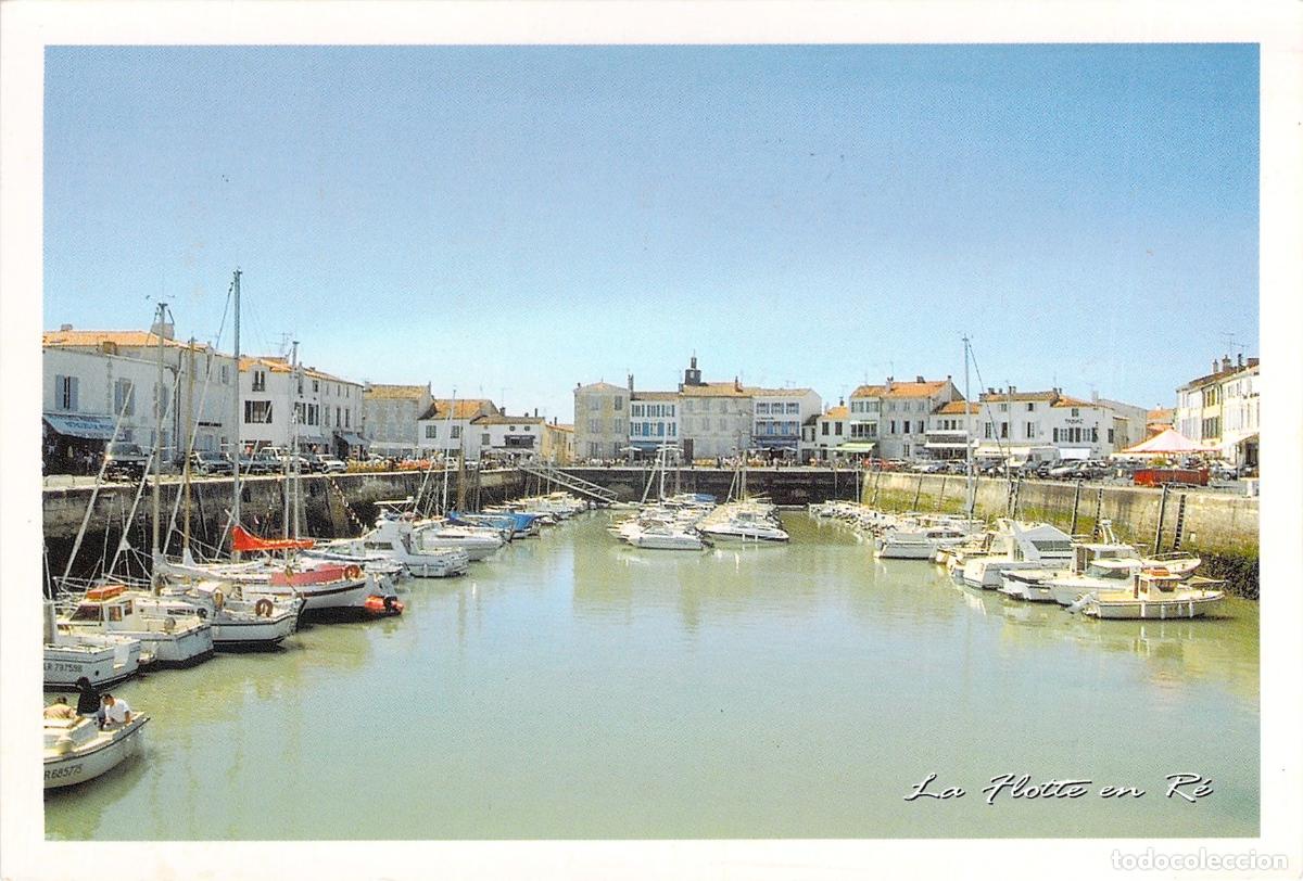 Postais: Postal de La Flotte en el puerto de Ile de Re Francia