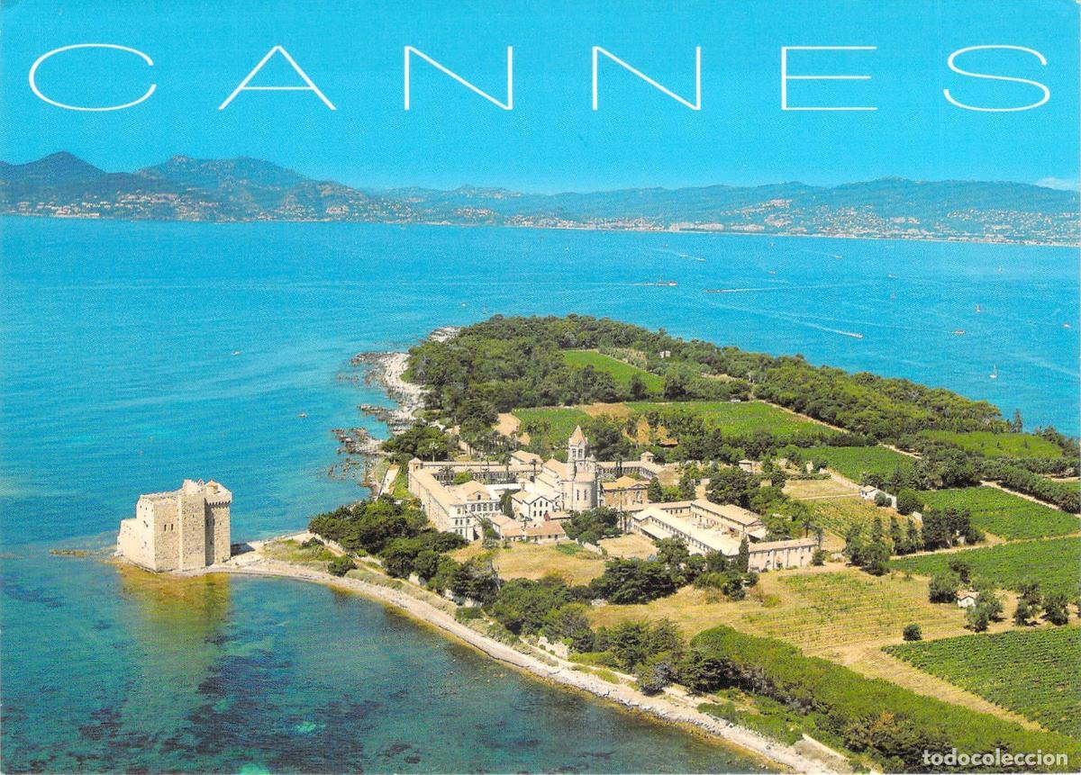 Postais: Postal de las Islas L&eacute;rins Cannes Francia