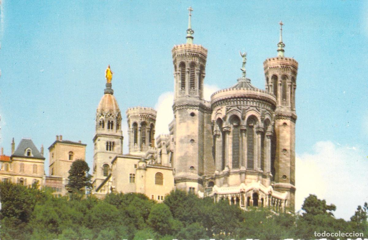 Postkarten: Postal de la Bas&iacute;lica de Notre-Dame de Fourvi&egrave;re en Lyon
