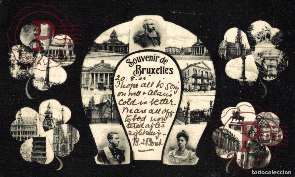 Postkarten: SOUVENIR DE BRUXELLES BRUSEL belgique BELGIE