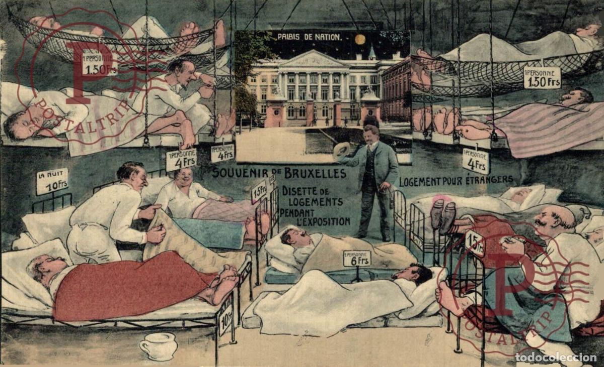 Postkarten: SOUVENIR DE BRUXELLES BRUSEL belgique BELGIE