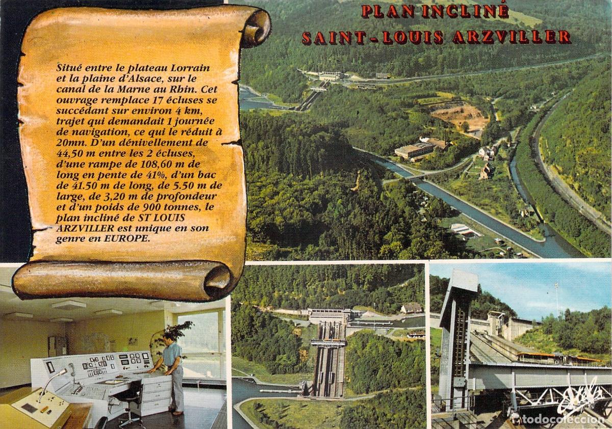 Postkarten: Postal de la Obra de Ingenier&iacute;a Plan Inclinado de Saint-Louis-Arzviller