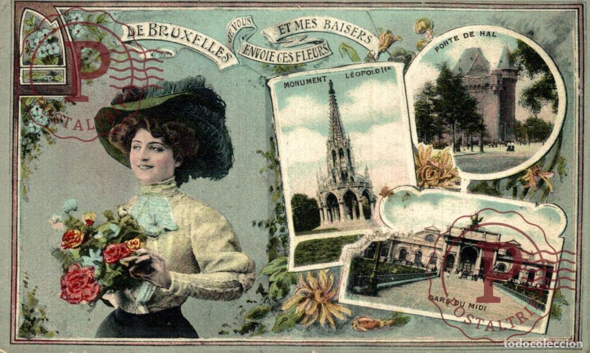 Cartes Postales: T BRUXELLES BRUSEL belgique BELGIE