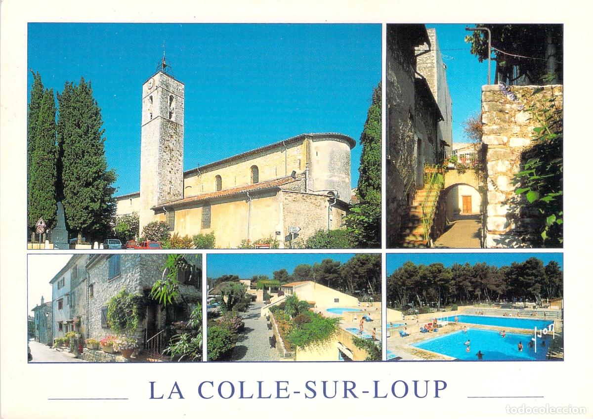 Cartes Postales: Postal de La Colle-sur-Loup, Francia