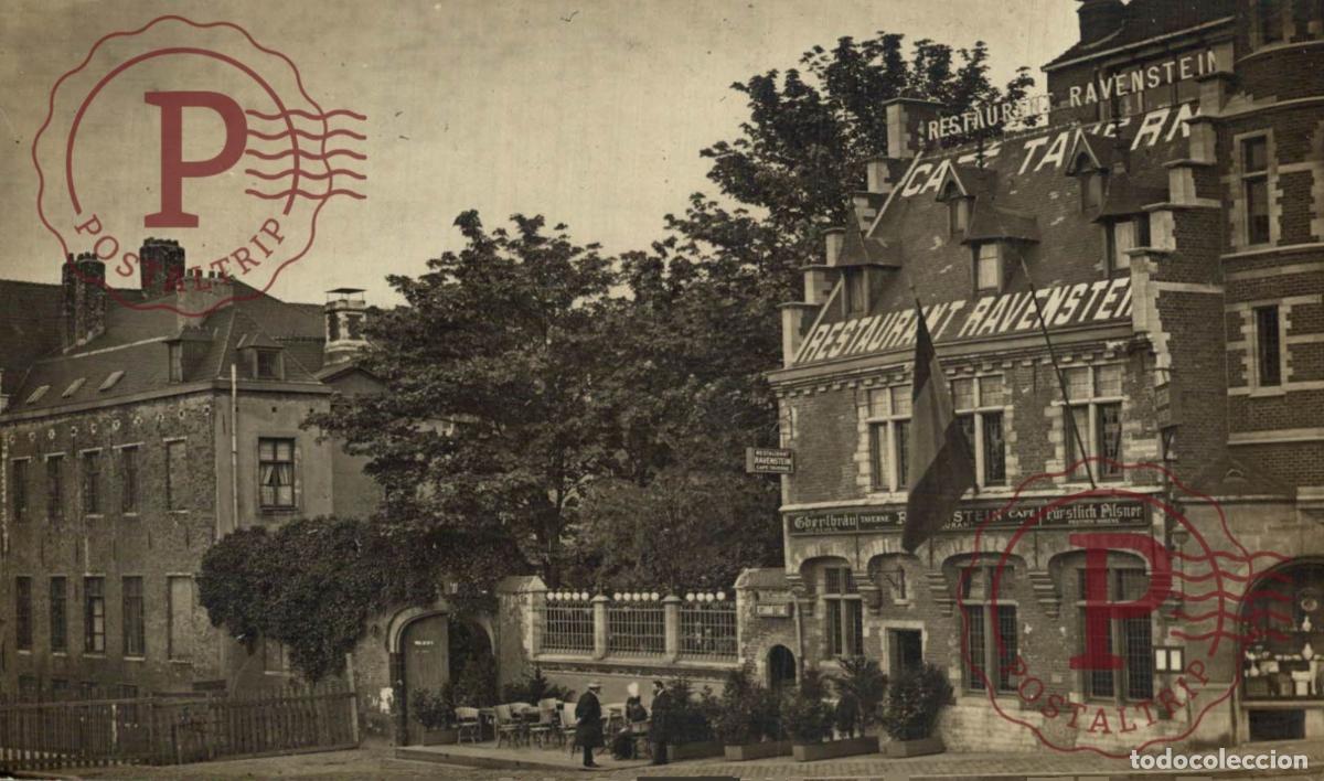 Postales: RARE Carte Photo. Bruxelles.Restaurant Ravenstein belgique BELGIE