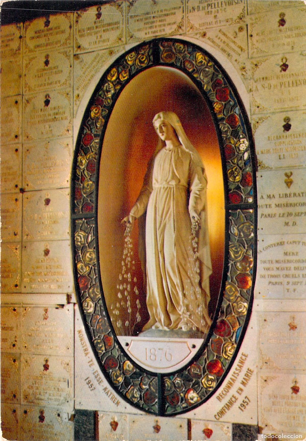 Postales: Postal de la Capilla del Monasterio de las Dominicanas en Pellevoisin, Francia