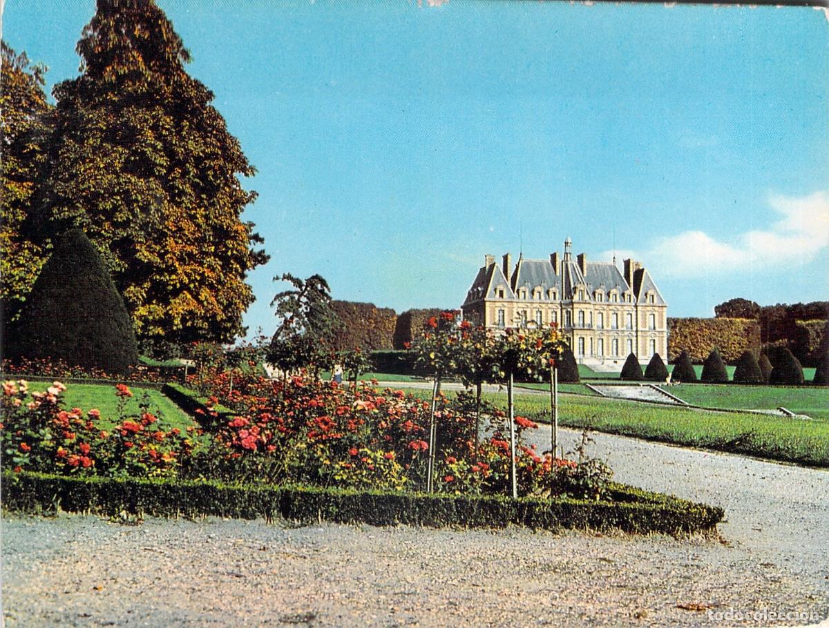 Postales: Postal del Castillo y Parque de Sceaux Francia