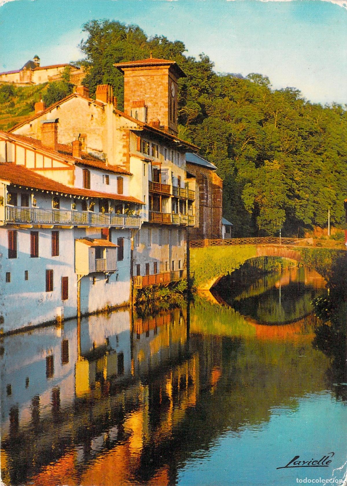 Postales: Postal de Saint-Jean-Pied-de-Port, Pa&iacute;s Vasco franc&eacute;s