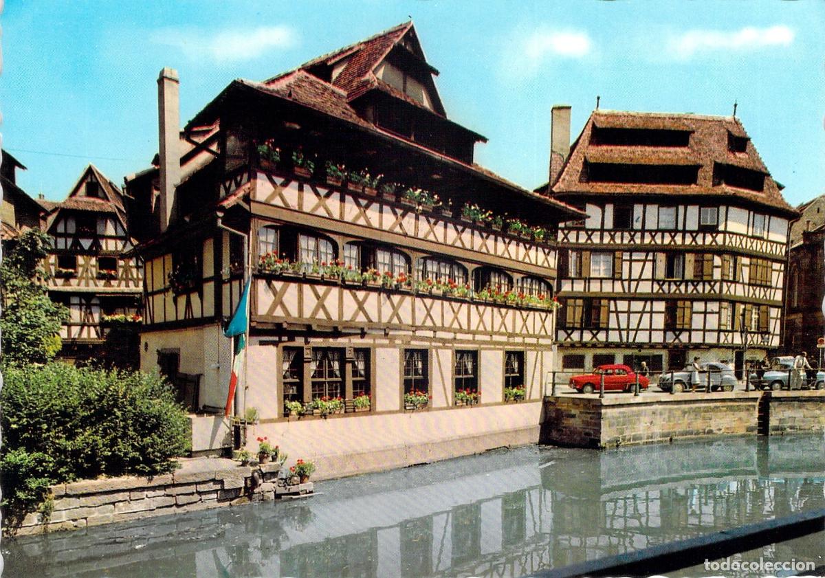 Postales: Postal de Le Bain aux Plantes en Estrasburgo Francia