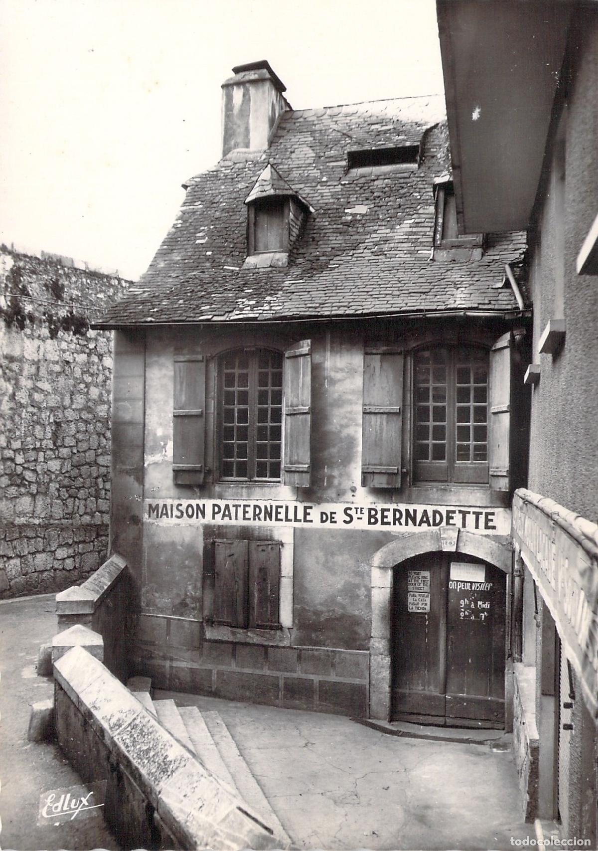 Cartes Postales: Postal de la Casa Natal de Santa Bernardita Soubirous en Lourdes
