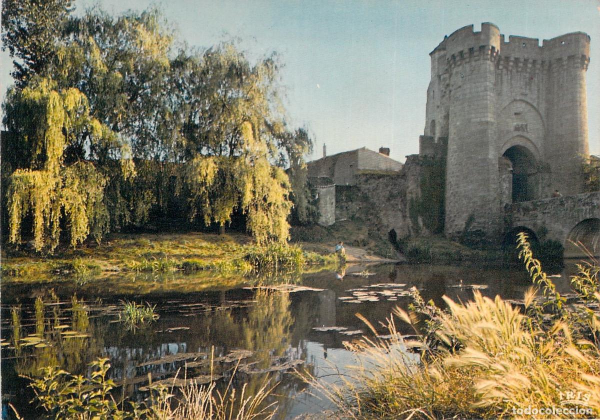 Cartes Postales: Postal de Parthenay, Porte Saint-Jacques y el r&iacute;o Thouet en Francia