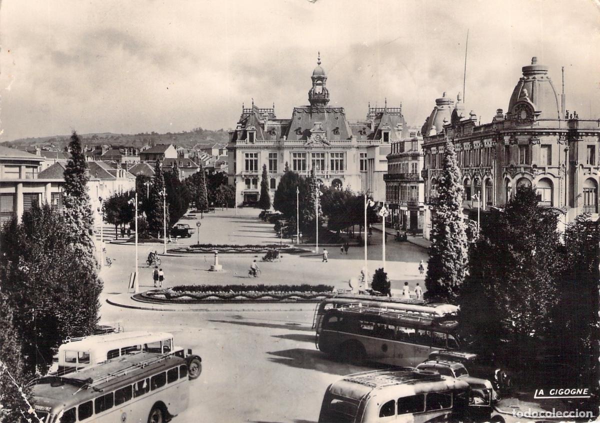 Postcards: Postal de la Explanada del Ayuntamiento en Vichy