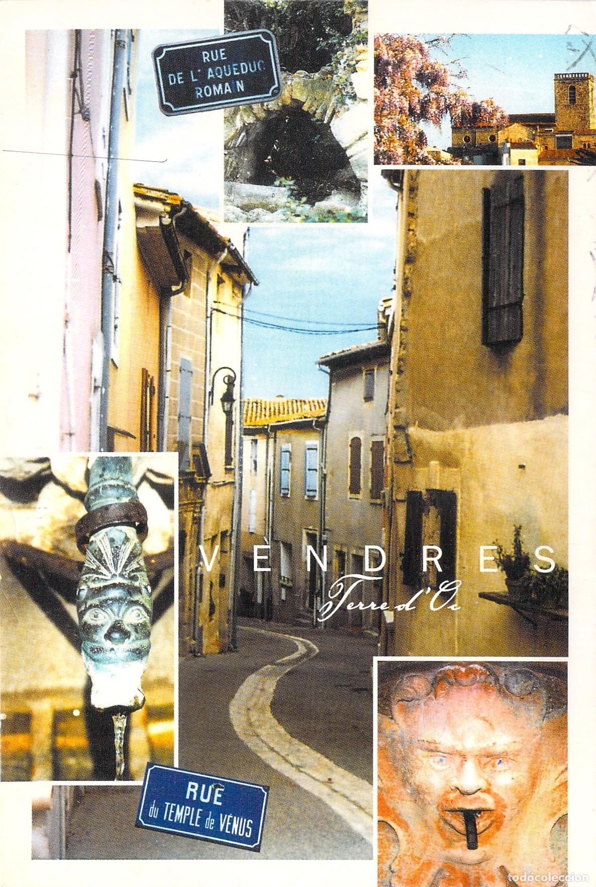 Postcards: Postal de Vendres en H&eacute;rault Francia con m&uacute;ltiples vistas
