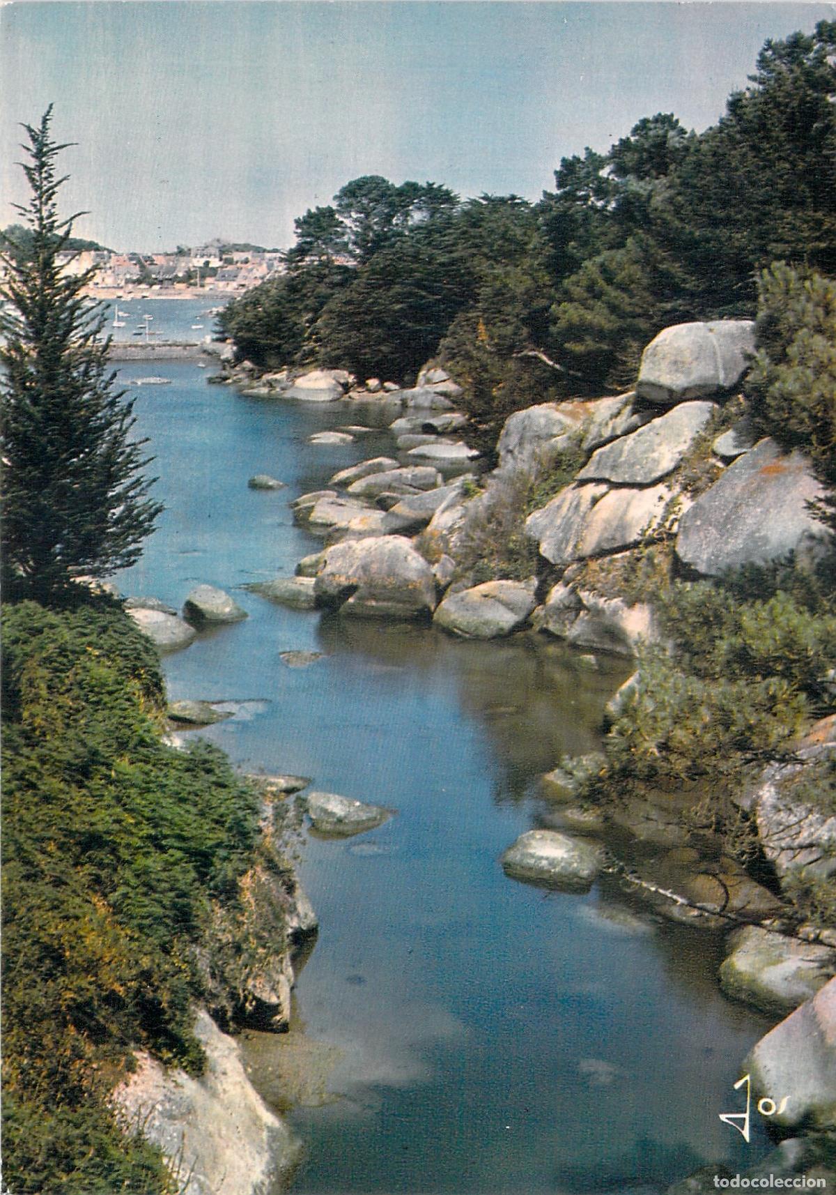 Postcards: Postal de La Vall&eacute;e des Traou&iuml;eros en Perros-Guirec, Breta&ntilde;a, Francia