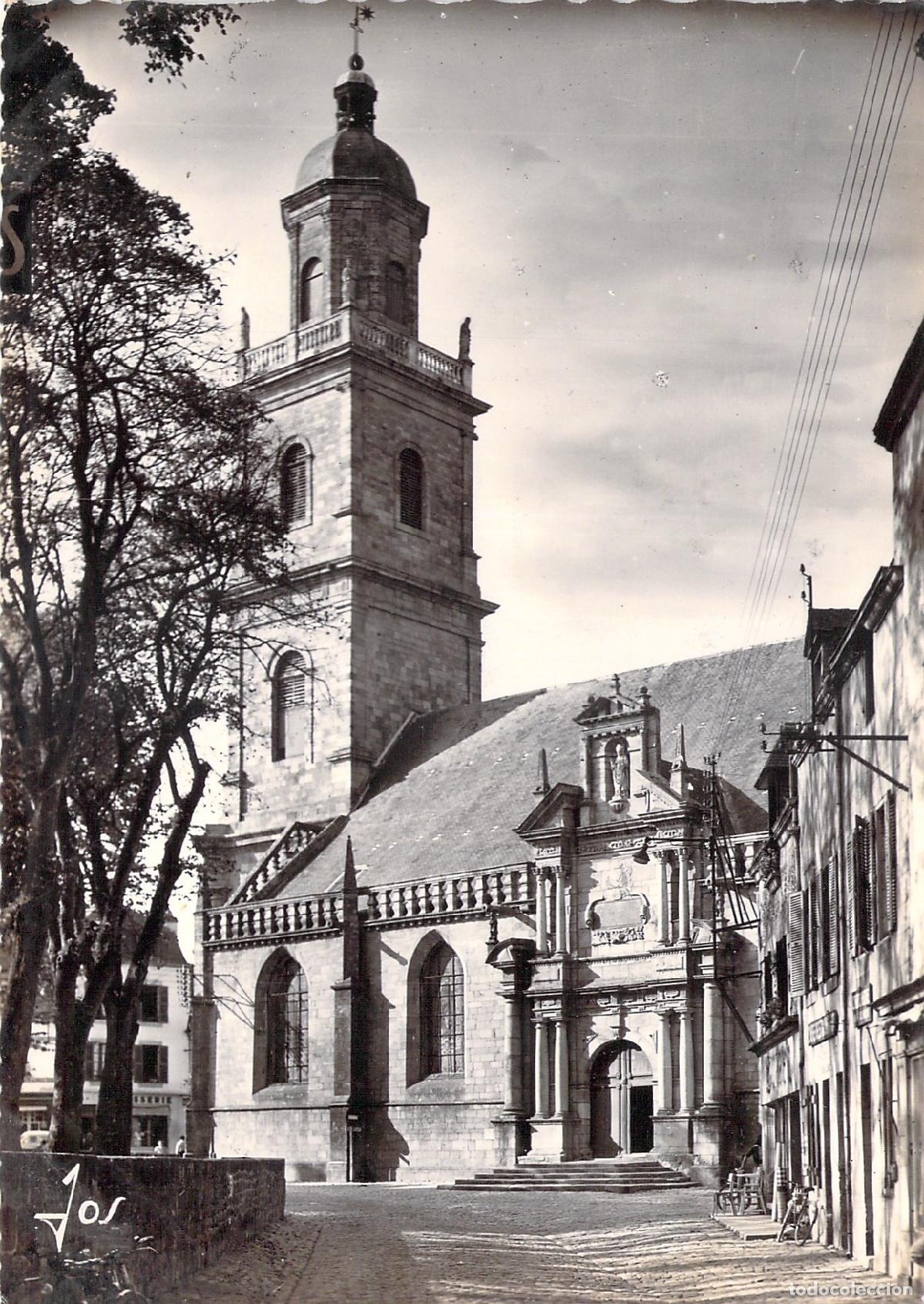 Postales: Postal de la Iglesia Saint-Gildas en Auray, Morbihan, Francia