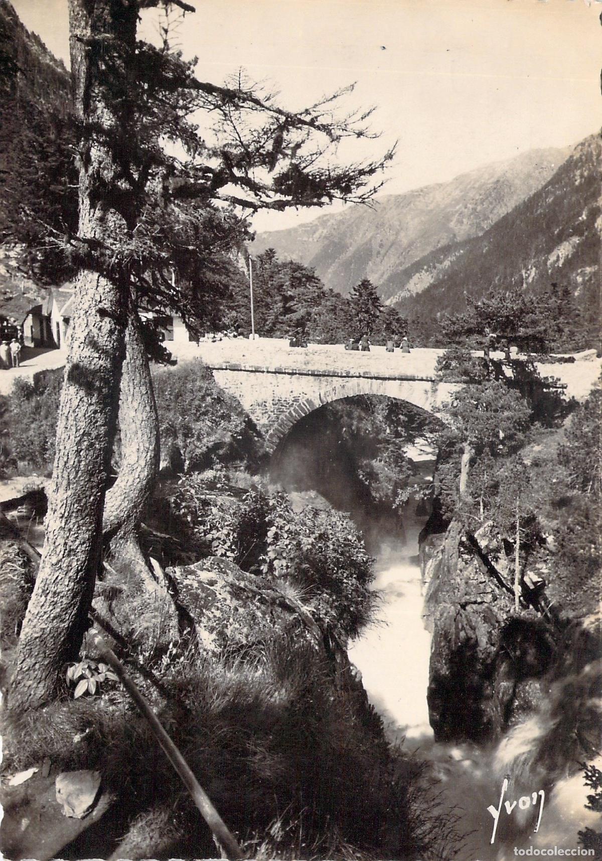 Postales: Postal de Pont d'Espagne en Cauterets, Pirineos Franceses