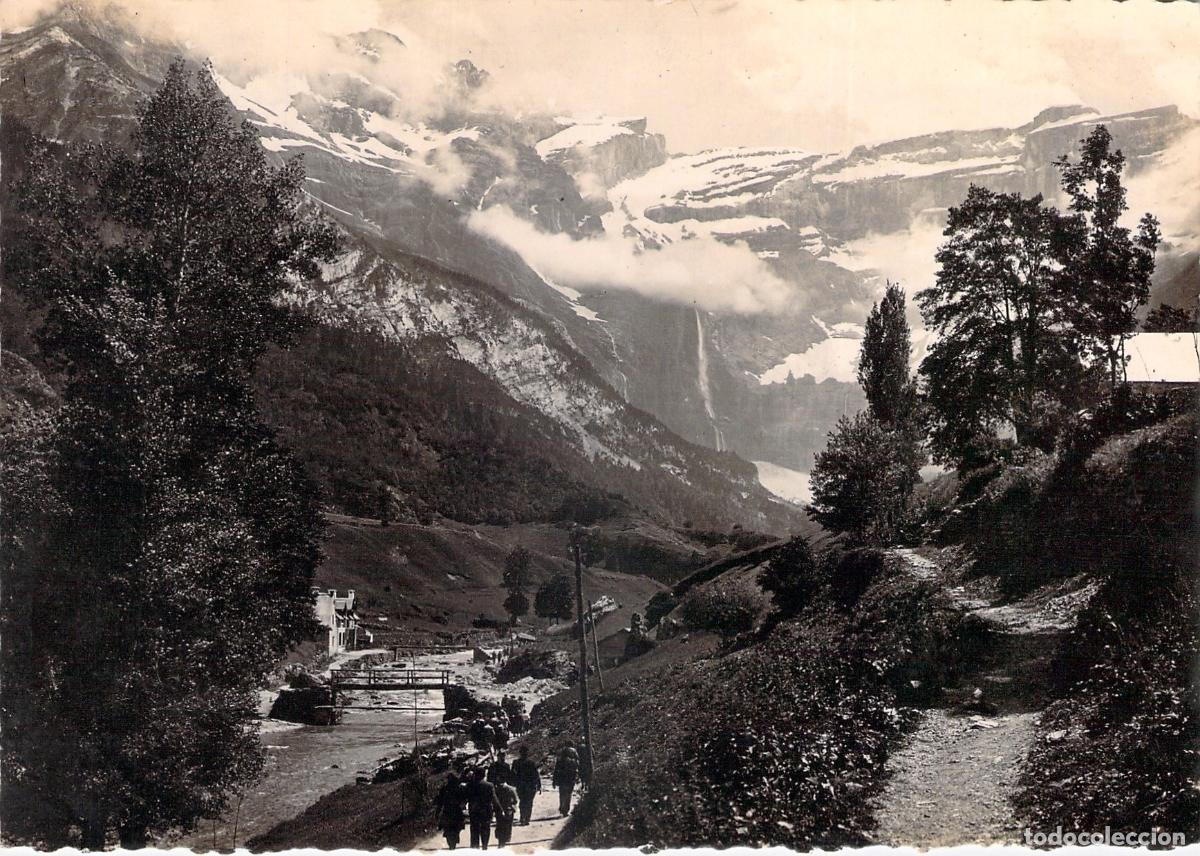 Postales: Postal de Gavarnie Francia Paisaje de Monta&ntilde;a Circo
