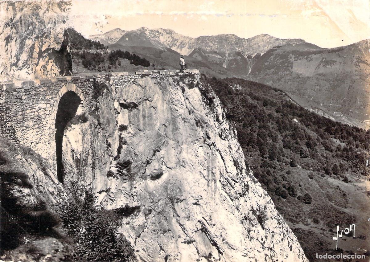 Postales: Postal de los Pirineos, Col d'Aubisque, paisaje de monta&ntilde;a