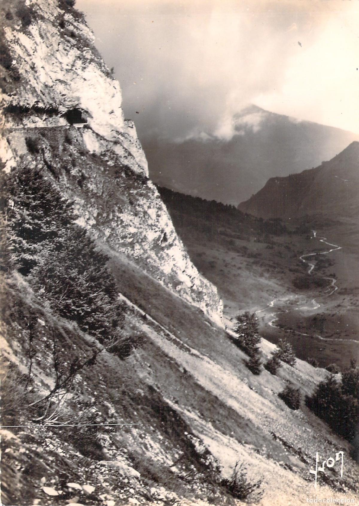 Postales: Postal del Col d'Aubisque en los Pirineos, Francia