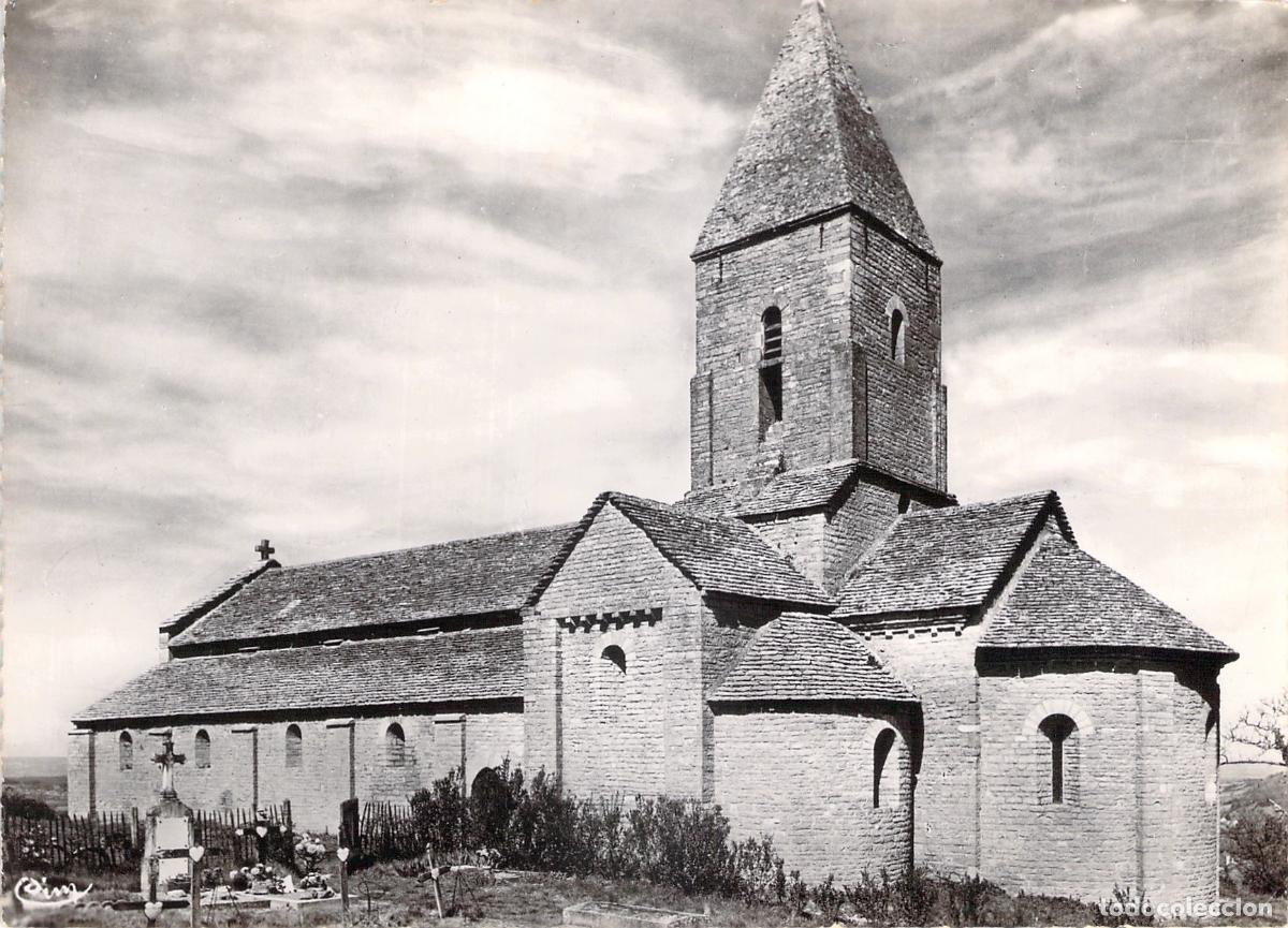 Postales: Postal de la Iglesia de Saint-Pierre-de-Brancion en Francia