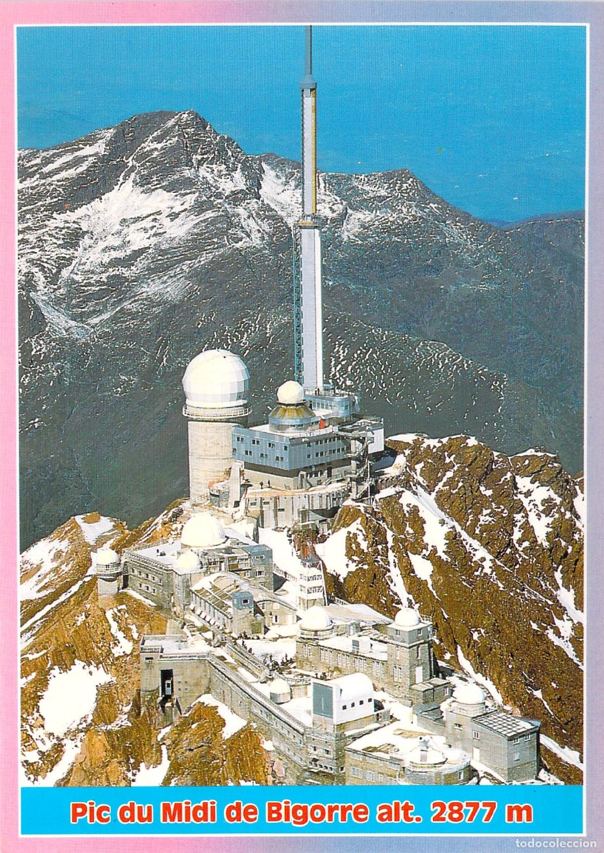 Postales: Postal del Observatorio en el Pic du Midi de Bigorre, Pirineos Franceses