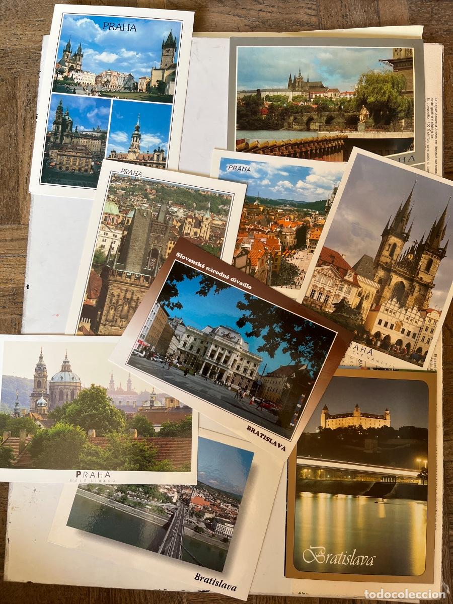 Postales: 9 postales sin isar de Prag y Bratislava