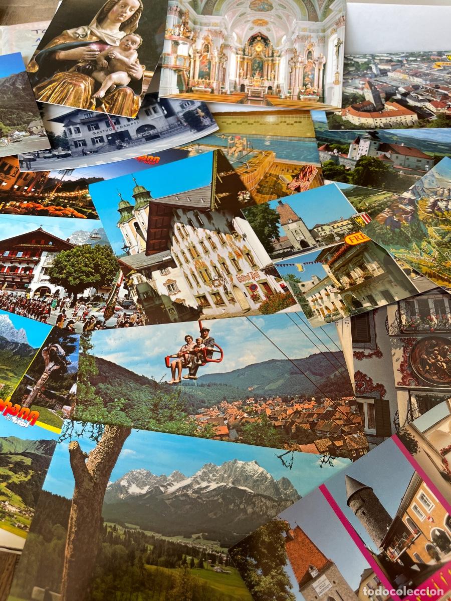 Postais: 16 postales sin usar de Austria