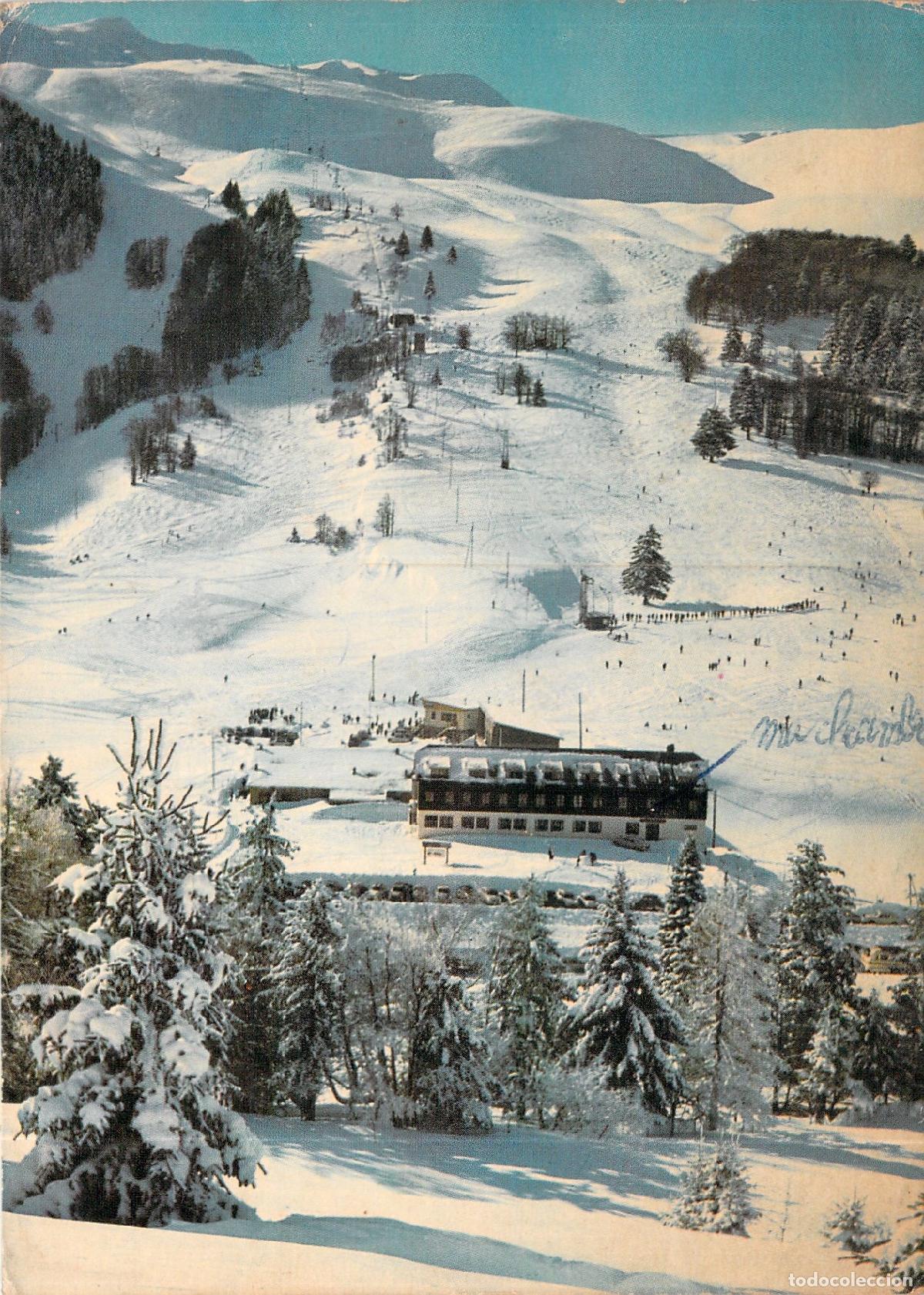 Postales: Postal de las pistas de esqu&iacute; en Alpe du Grand Serre, La Morte