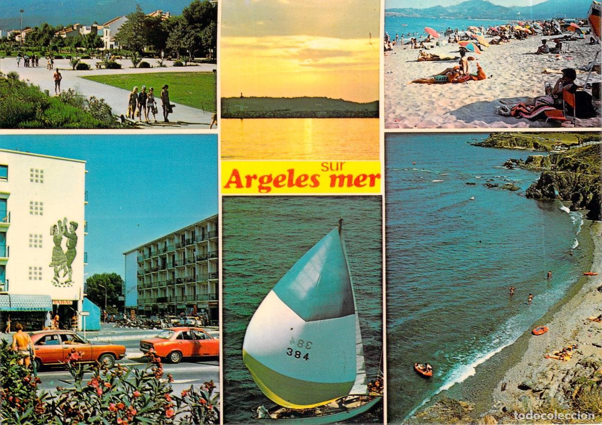 Postales: Postal de Argel&egrave;s-sur-Mer, Costa Mediterr&aacute;nea de Francia